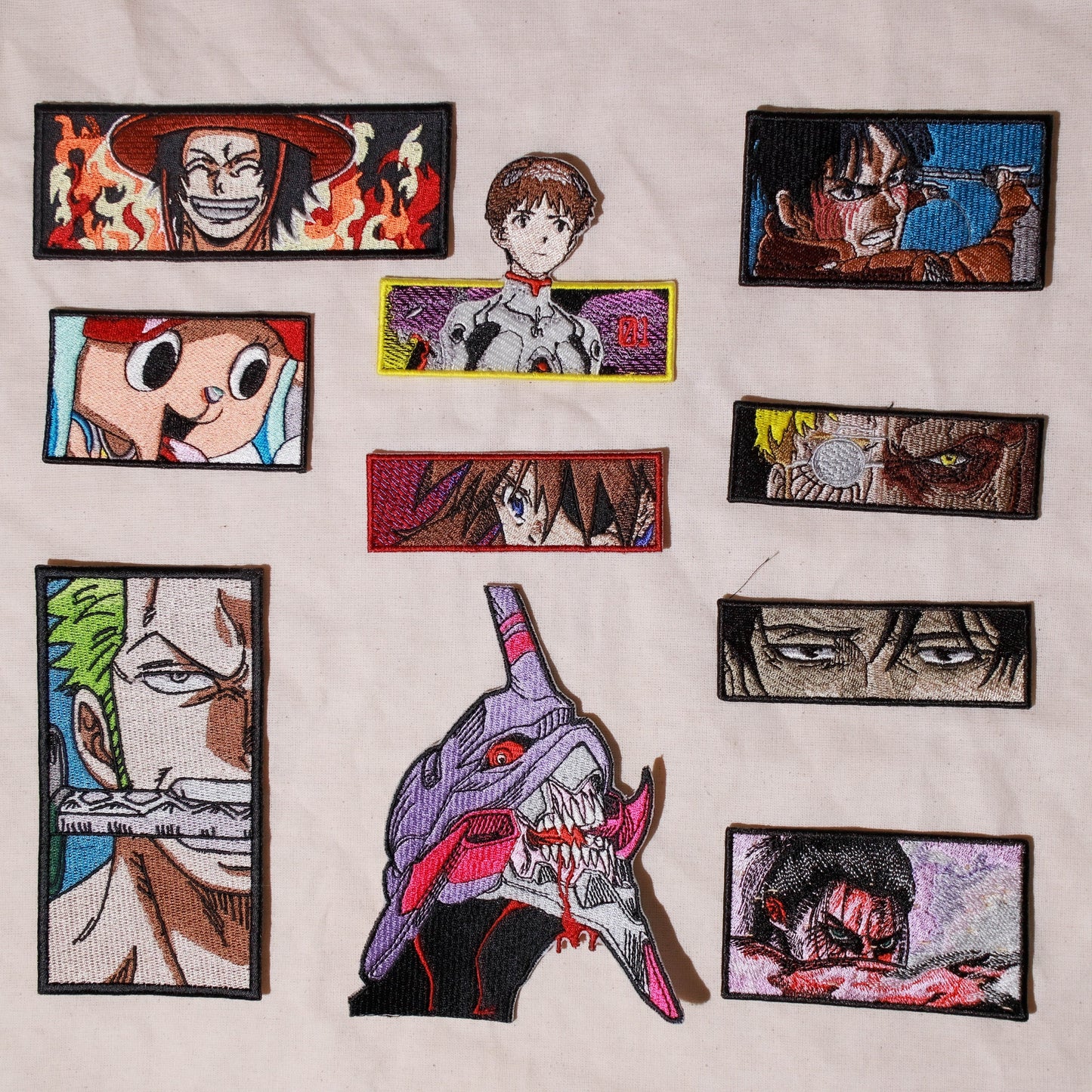 Iron on Anime Patch, Embroidered Patch, Anime Lover Gift, Sew On Patches, Manga Patch, Anime Character, Demon