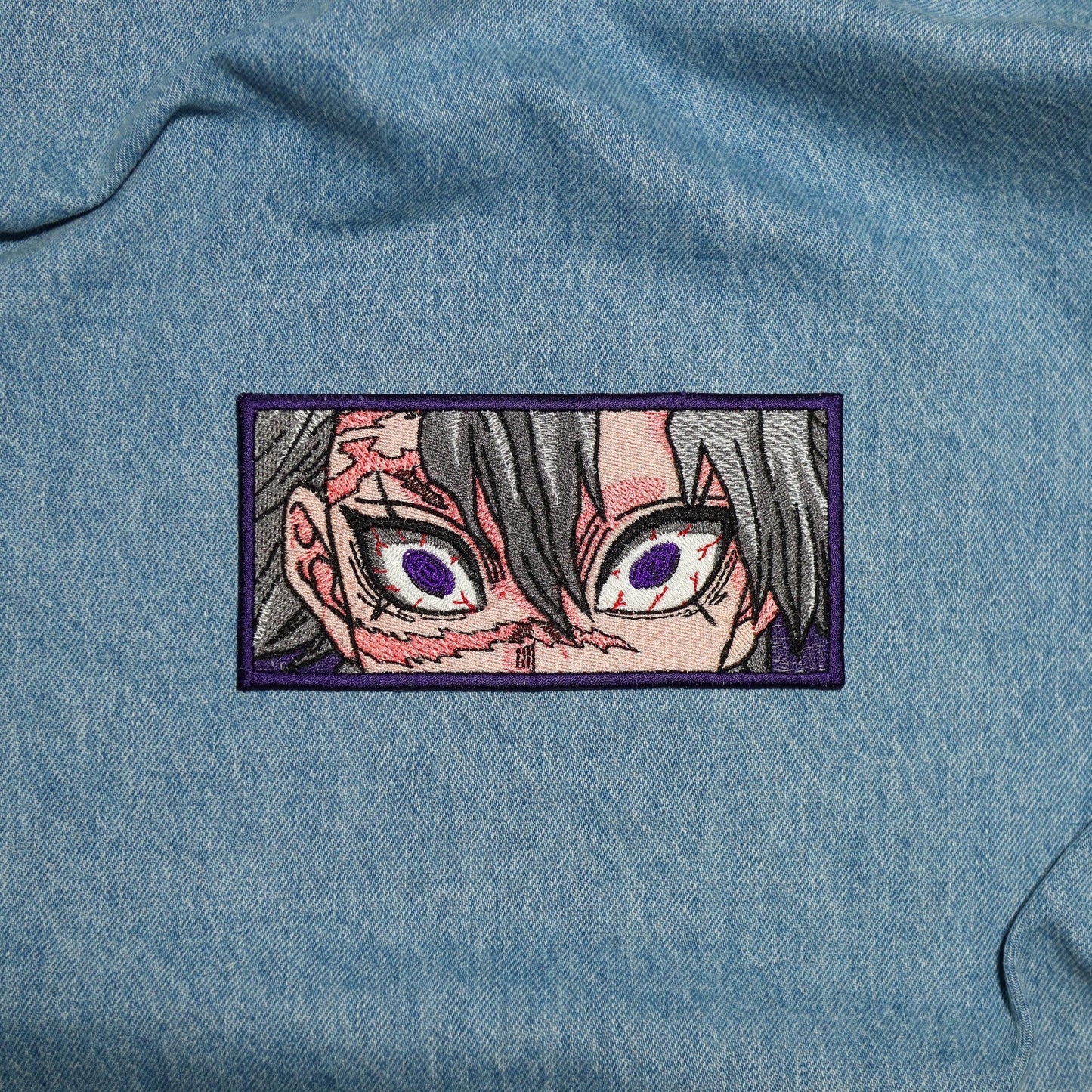 Iron on Anime Patch, Embroidered Patch, Anime Lover Gift, Sew On Patches, Manga Patch, Anime Character, Demon