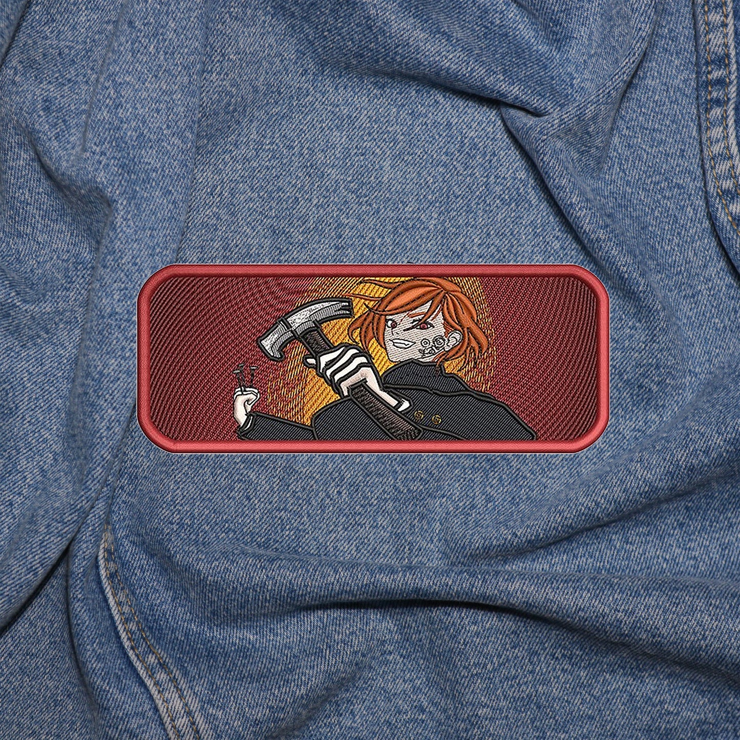Jujutsu Anime Patch, Bulk iron on patches Embroidered Patch, Anime Lover Gift, Sew On Patches, Manga Patch, Anime Character