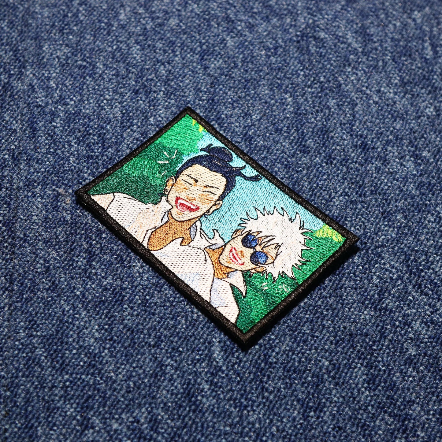 Jujutsu Anime Patch, Bulk iron on patches Embroidered Patch, Anime Lover Gift, Sew On Patches, Manga Patch, Anime Character