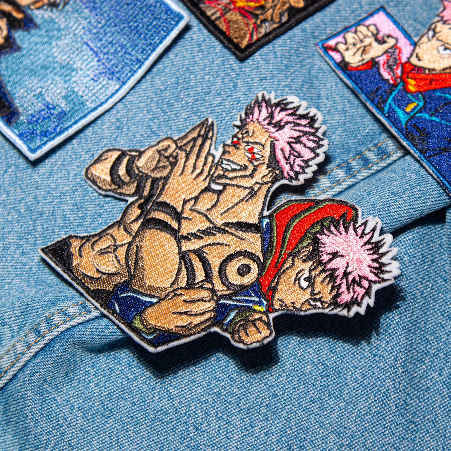 Jujutsu Anime Patch, Bulk iron on patches Embroidered Patch, Anime Lover Gift, Sew On Patches, Manga Patch, Anime Character