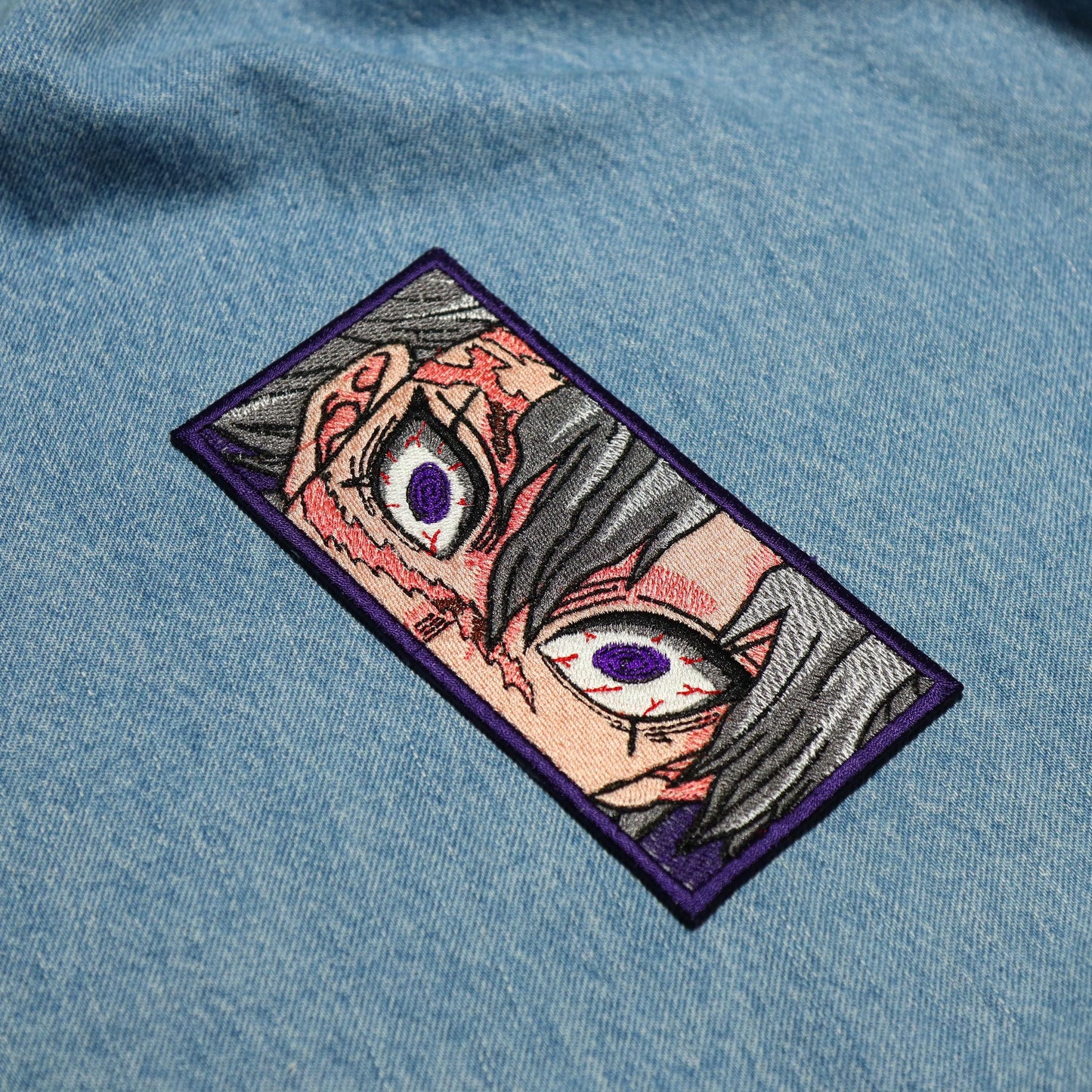 Iron on Anime Patch, Embroidered Patch, Anime Lover Gift, Sew On Patches, Manga Patch, Anime Character, Demon