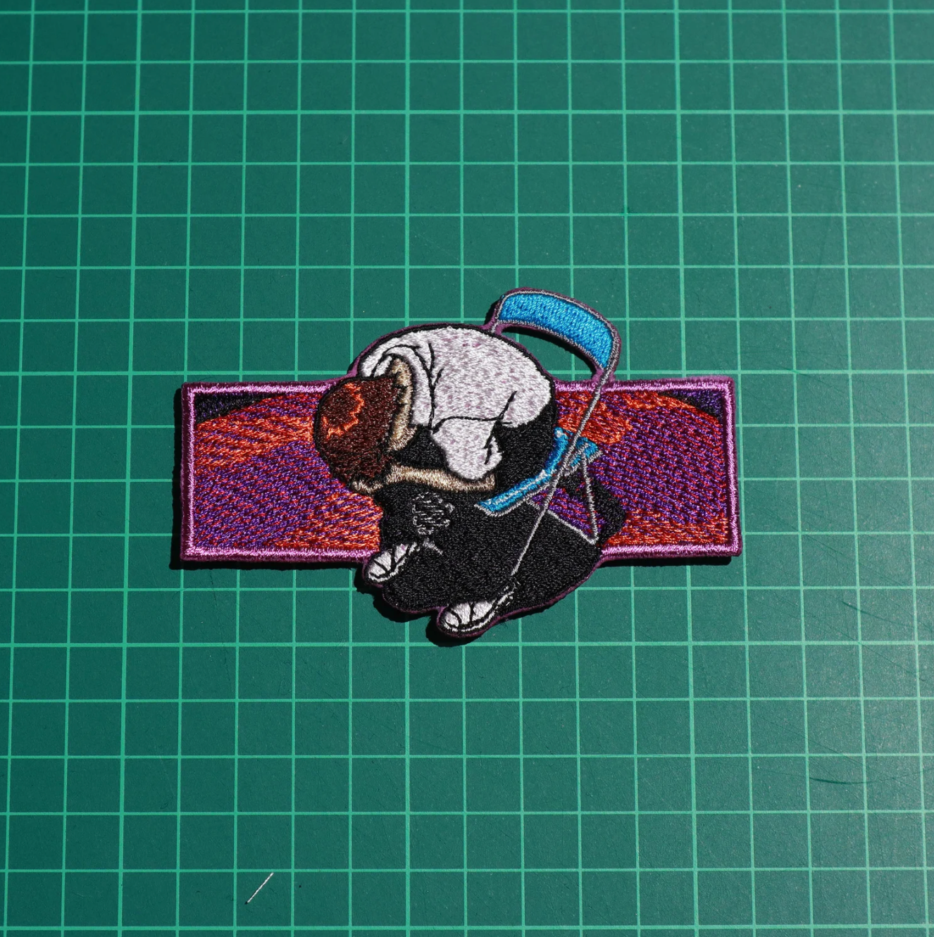 Iron on Anime Manga Embroidered Patch - Perfect for Cosplay and DIY Projects