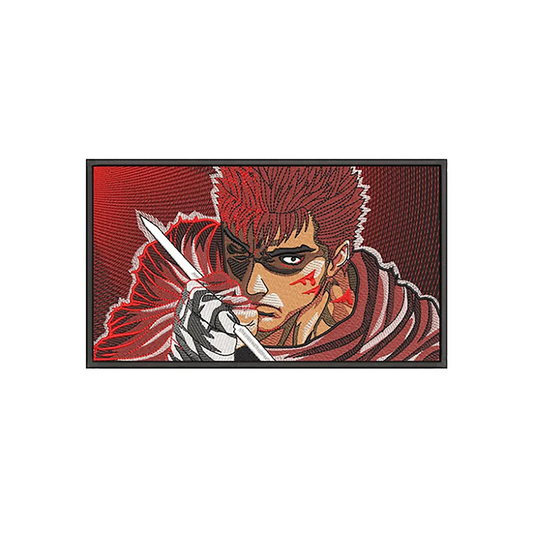 Iron on Anime Manga Embroidered Patch - Perfect for Cosplay and DIY Projects