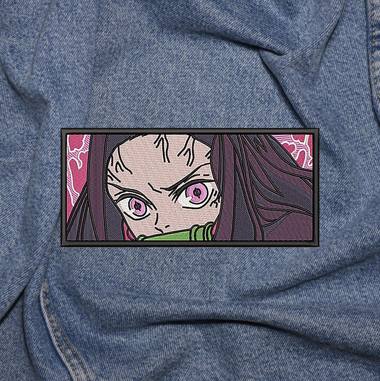 Iron on Anime Patch, Embroidered Patch, Anime Lover Gift, Sew On Patches, Manga Patch, Anime Character, Demon