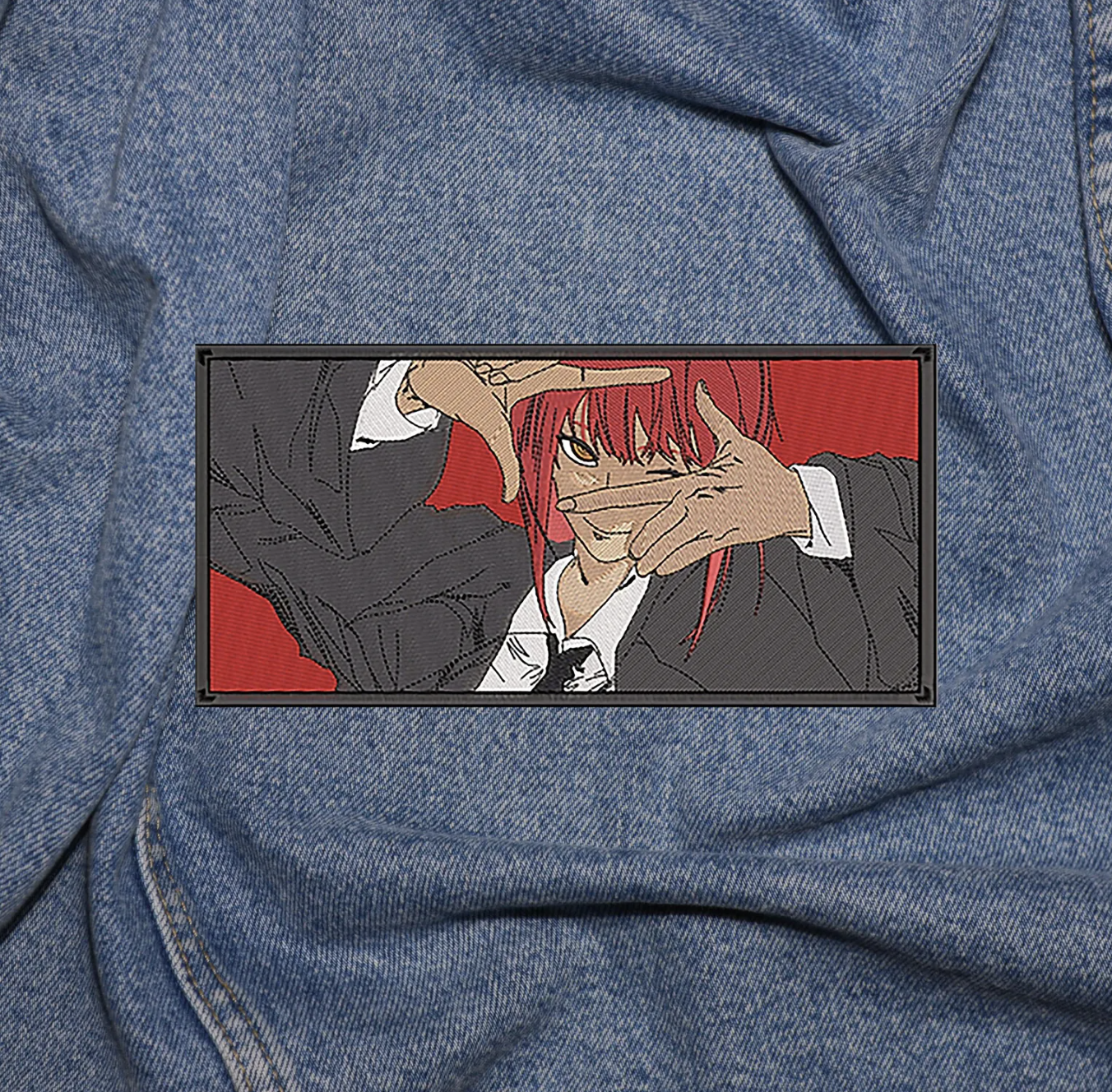 Iron on Anime Manga Embroidered Patch - Perfect for Cosplay and DIY Projects