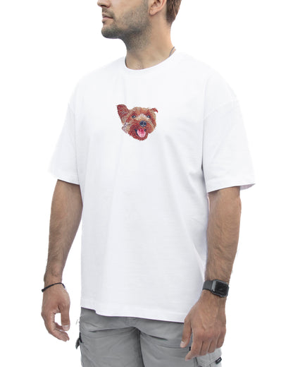 OVERSIZE T-SHIRT WITH PET PORTRAIT