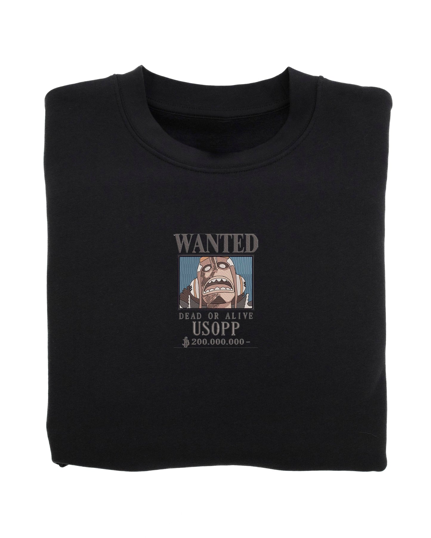 WANTED POSTER EMBROIDERY OF USOPP