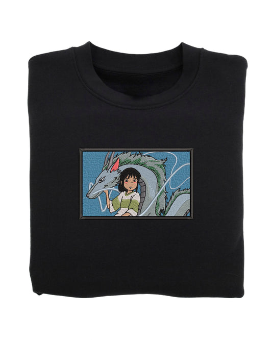 SPIRITED AWAY CHIHIRO AND HAKU EMBROIDERY