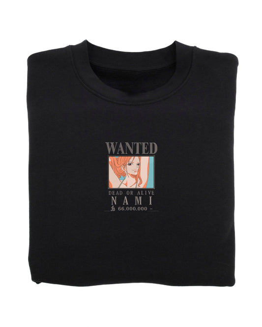 NAMI WANTED POSTER EMBROIDERY