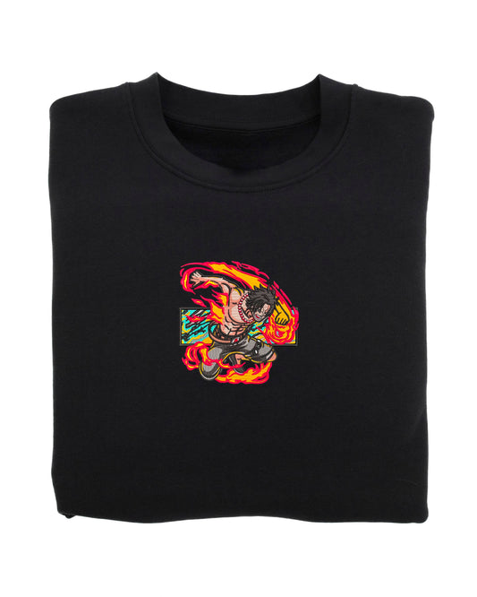 PORTGAS D. ACE FIRE FIST EMBROIDERY