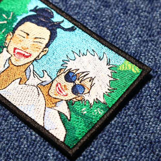 Jujutsu Anime Patch, Bulk iron on patches Embroidered Patch, Anime Lover Gift, Sew On Patches, Manga Patch, Anime Character