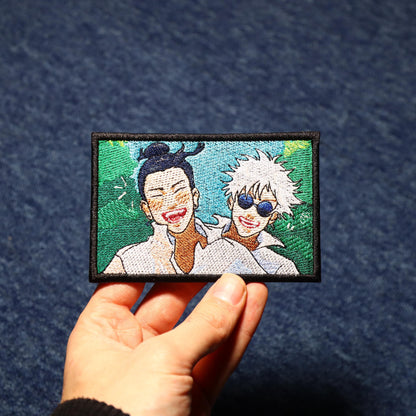 Jujutsu Anime Patch, Bulk iron on patches Embroidered Patch, Anime Lover Gift, Sew On Patches, Manga Patch, Anime Character