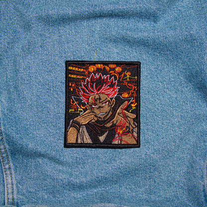 Jujutsu Anime Patch, Bulk iron on patches Embroidered Patch, Anime Lover Gift, Sew On Patches, Manga Patch, Anime Character
