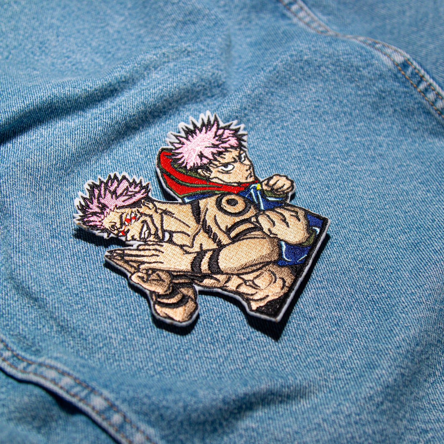 Jujutsu Anime Patch, Bulk iron on patches Embroidered Patch, Anime Lover Gift, Sew On Patches, Manga Patch, Anime Character