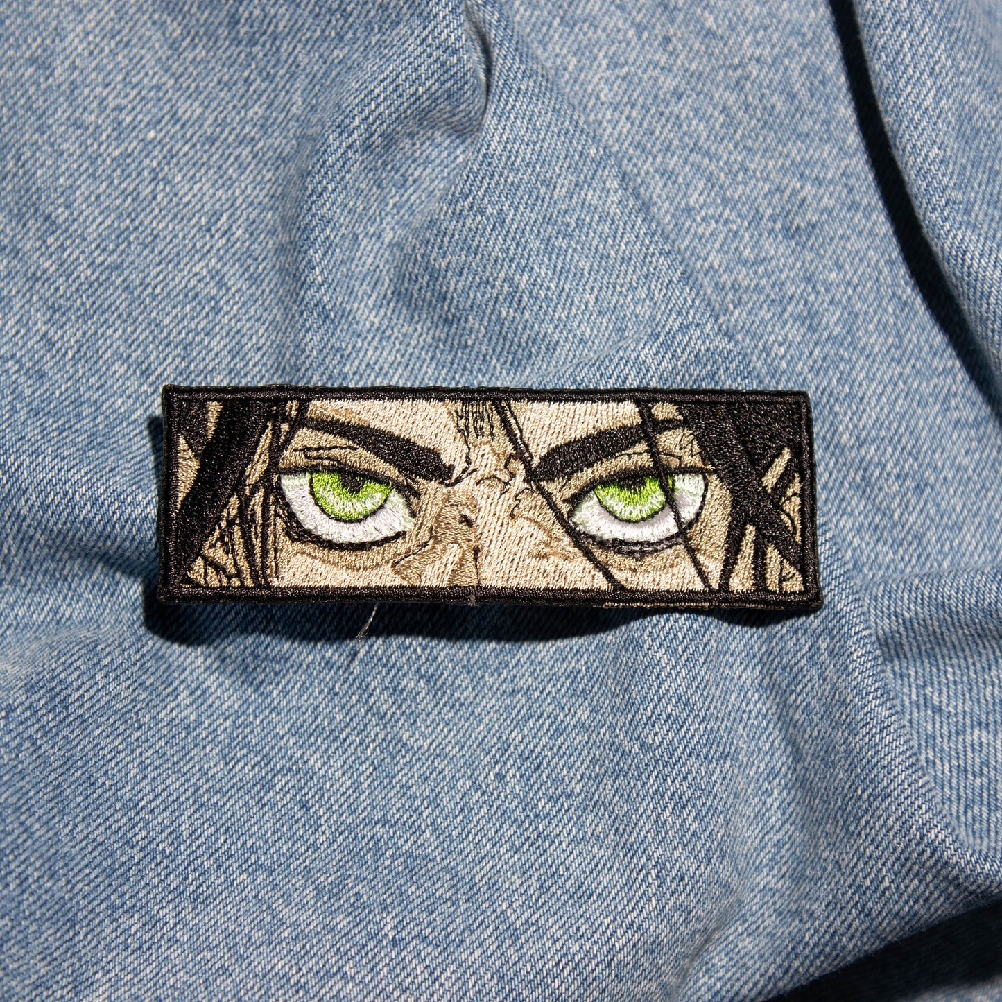 Iron on Anime Patch, Embroidered Patch, Anime Lover Gift, Sew On Patches, Manga Patch, Anime Character, Titan