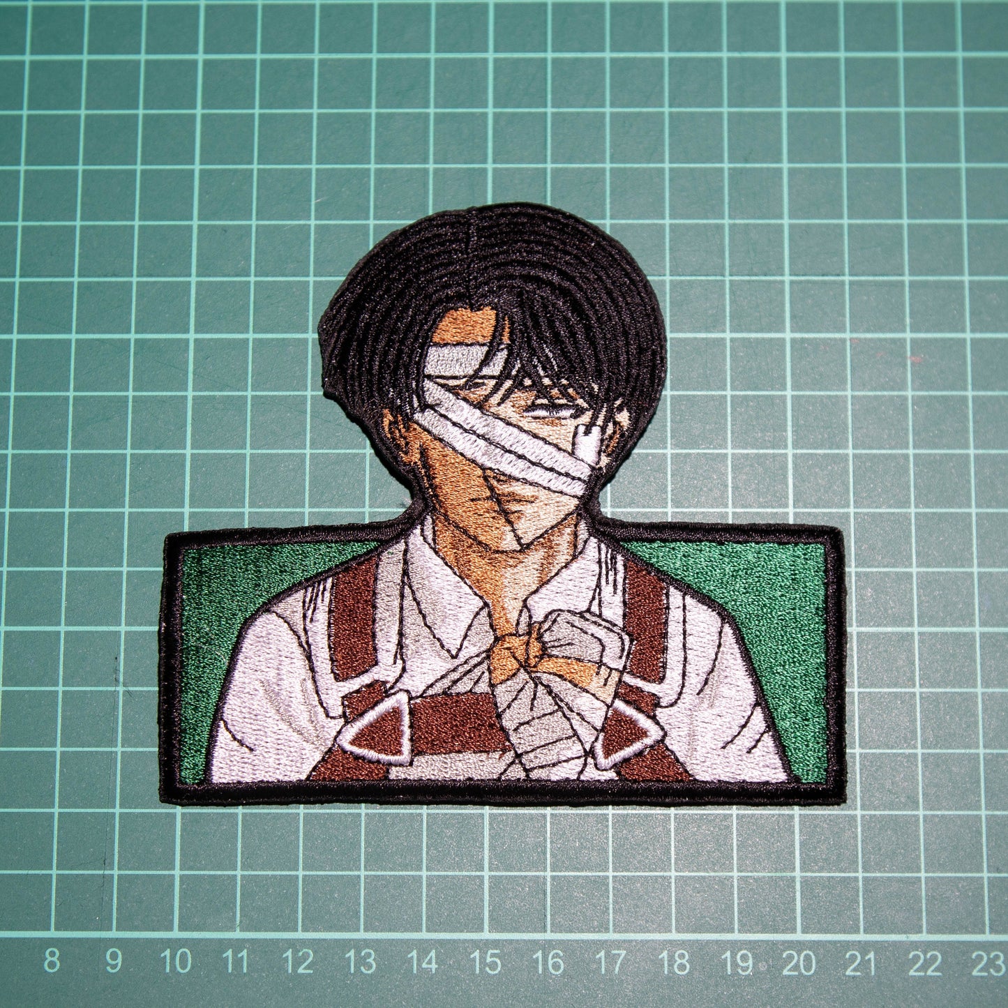 Iron on Anime Patch, Embroidered Patch, Anime Lover Gift, Sew On Patches, Manga Patch, Anime Character, Titan