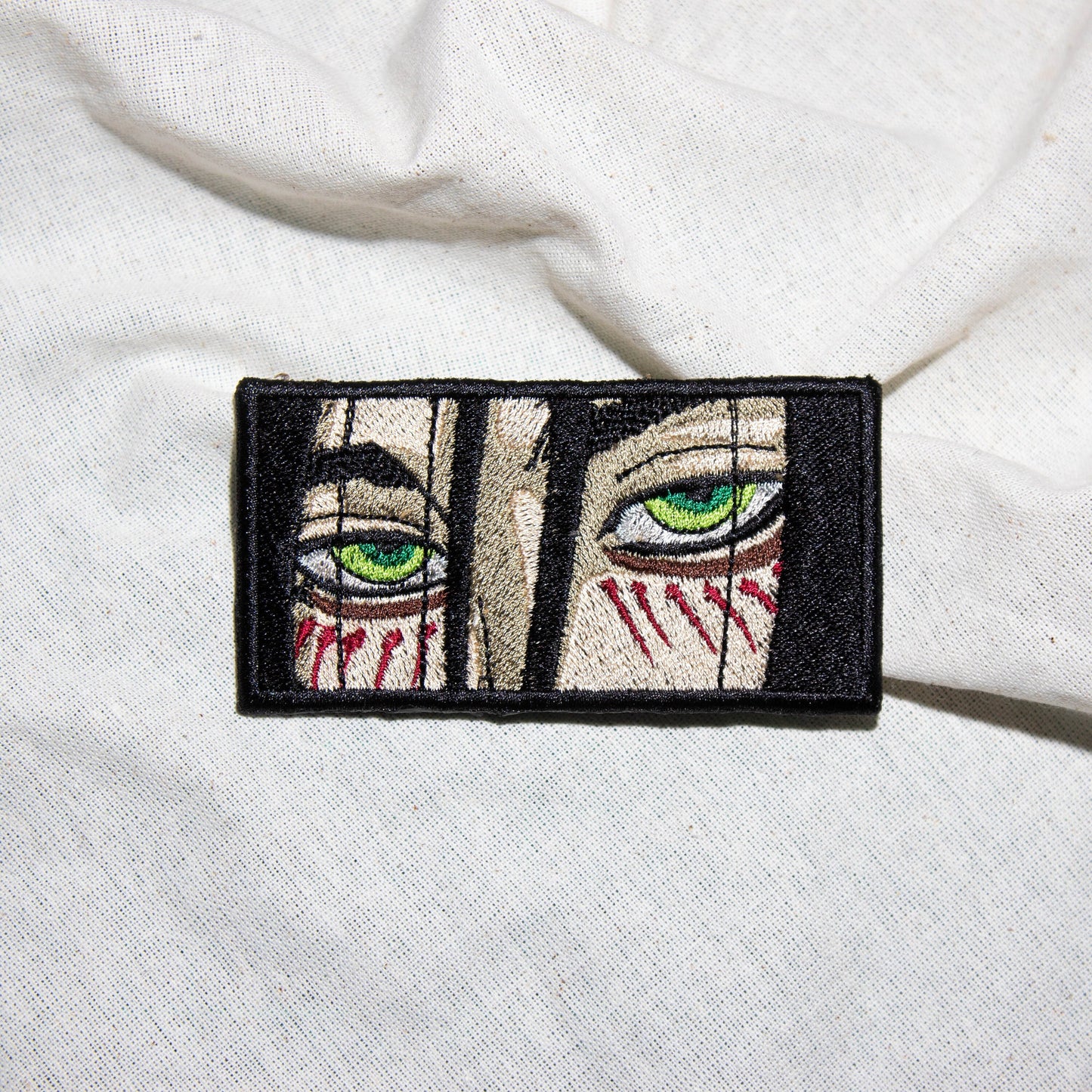 Iron on Anime Patch, Embroidered Patch, Anime Lover Gift, Sew On Patches, Manga Patch, Anime Character, Titan