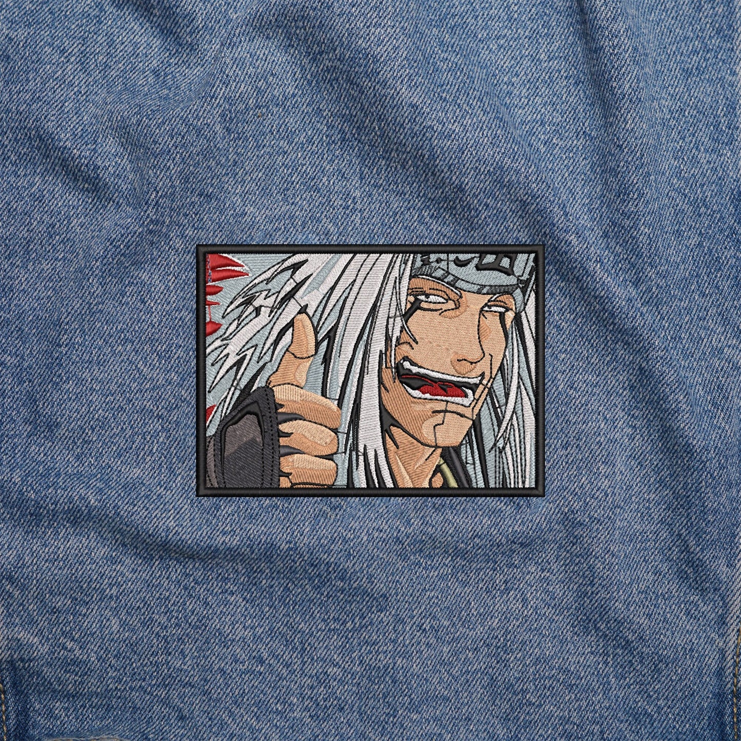 Iron on Anime Patch, Embroidered Patch, Anime Lover Gift, Sew On Patches, Manga Patch, Anime Character, Storm