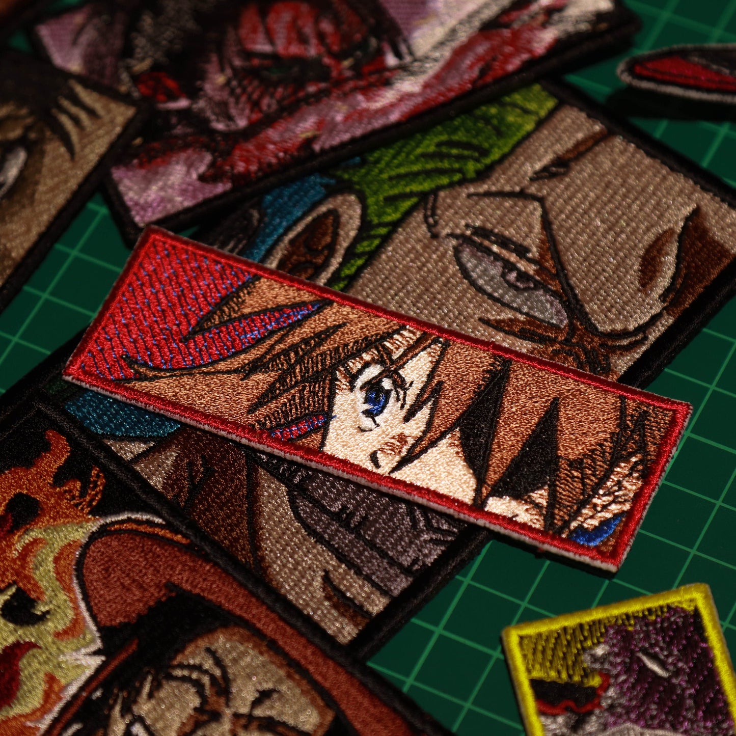 Iron on Anime Manga Embroidered Patch - Perfect for Cosplay and DIY Projects