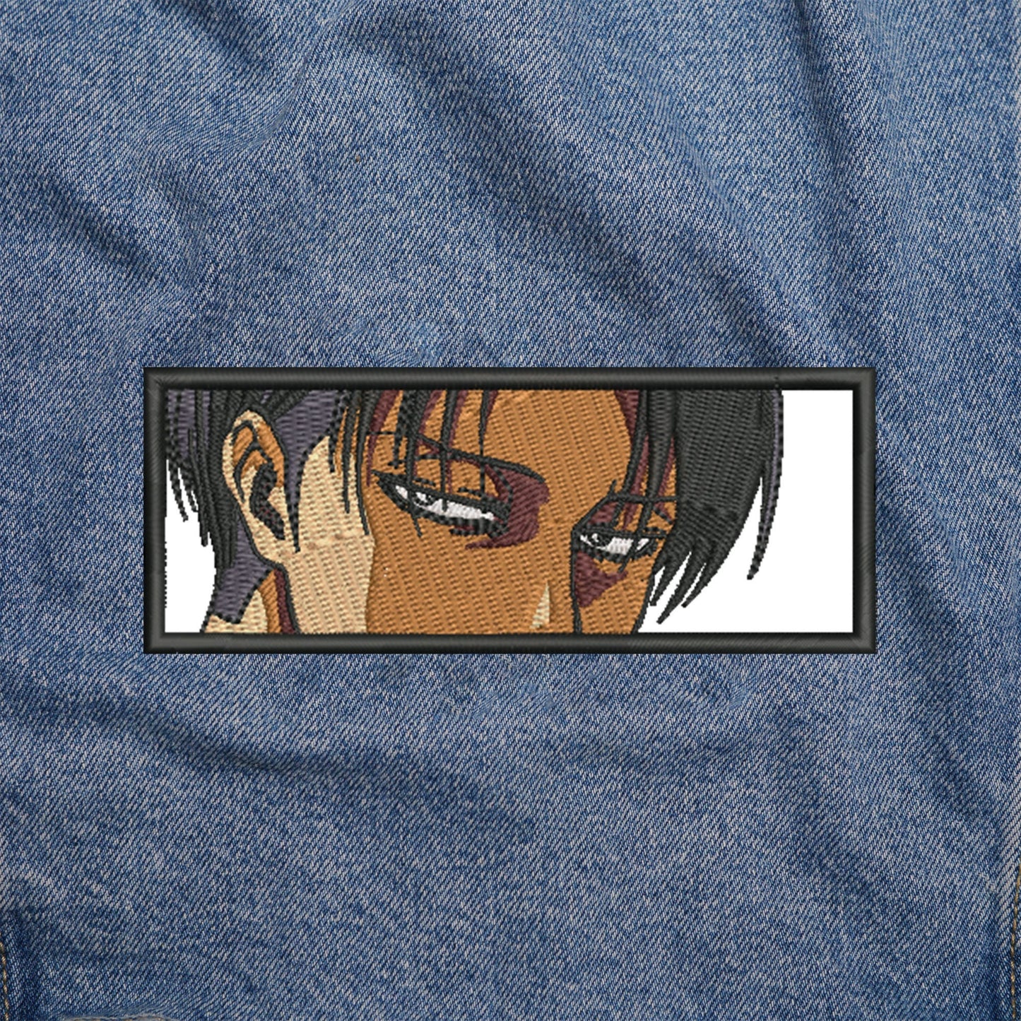 Iron on Anime Patch, Embroidered Patch, Anime Lover Gift, Sew On Patches, Manga Patch, Anime Character, Titan