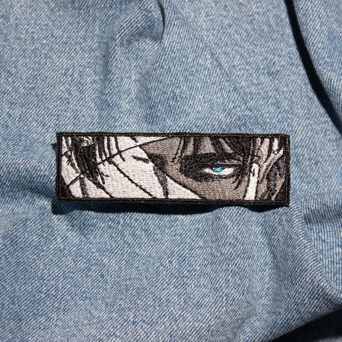 Iron on Anime Patch, Embroidered Patch, Anime Lover Gift, Sew On Patches, Manga Patch, Anime Character, Titan