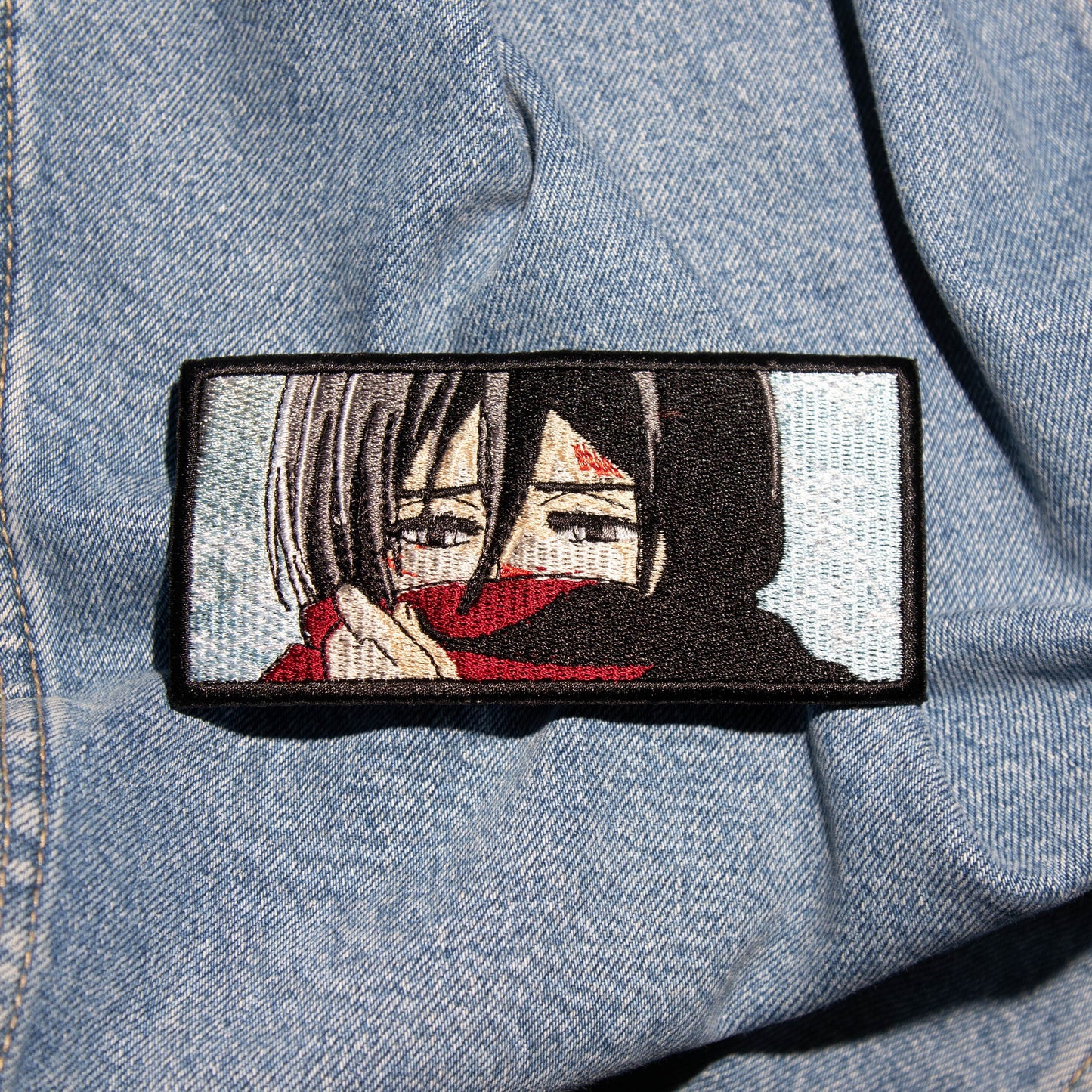 Iron on Anime Patch, Embroidered Patch, Anime Lover Gift, Sew On Patches, Manga Patch, Anime Character, Titan