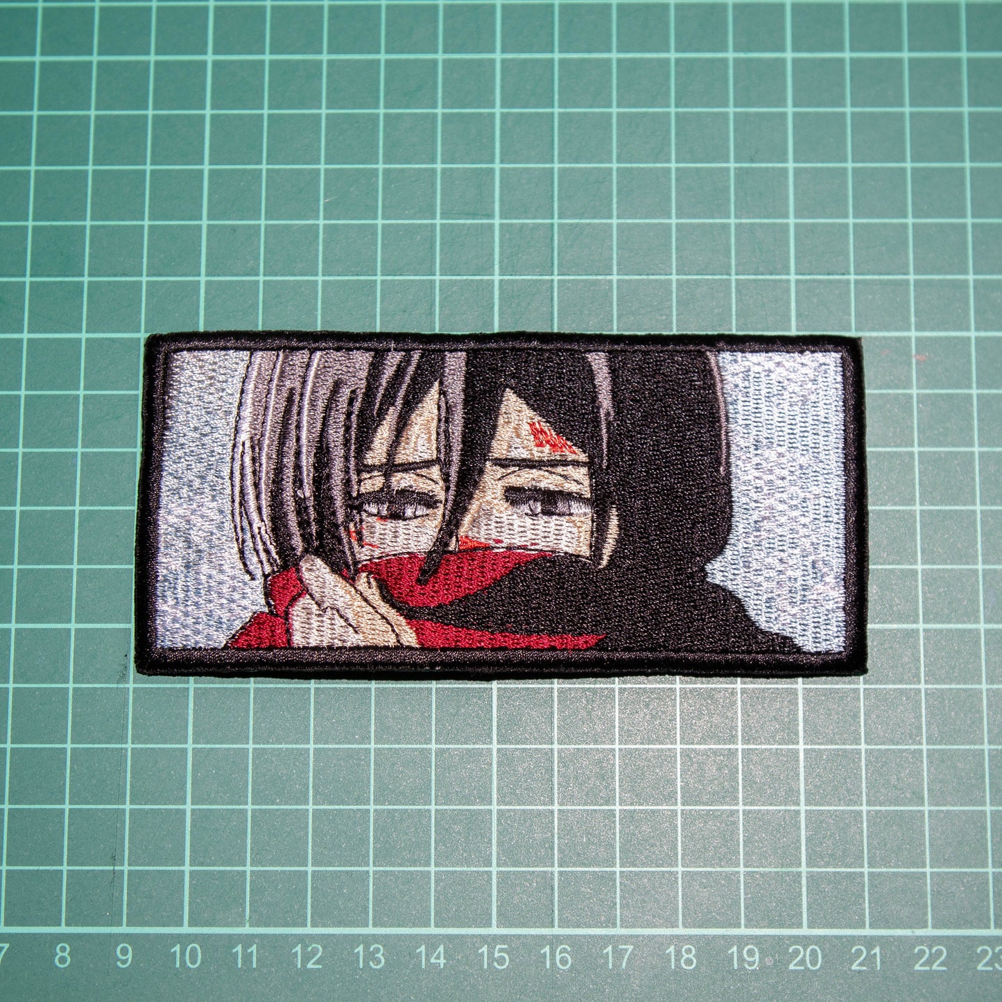 Iron on Anime Patch, Embroidered Patch, Anime Lover Gift, Sew On Patches, Manga Patch, Anime Character, Titan