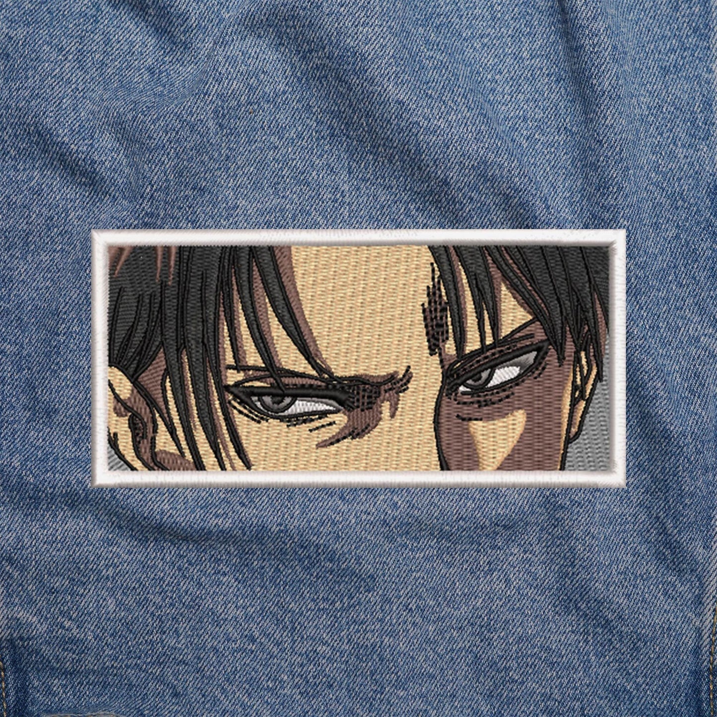 Iron on Anime Patch, Embroidered Patch, Anime Lover Gift, Sew On Patches, Manga Patch, Anime Character, Titan