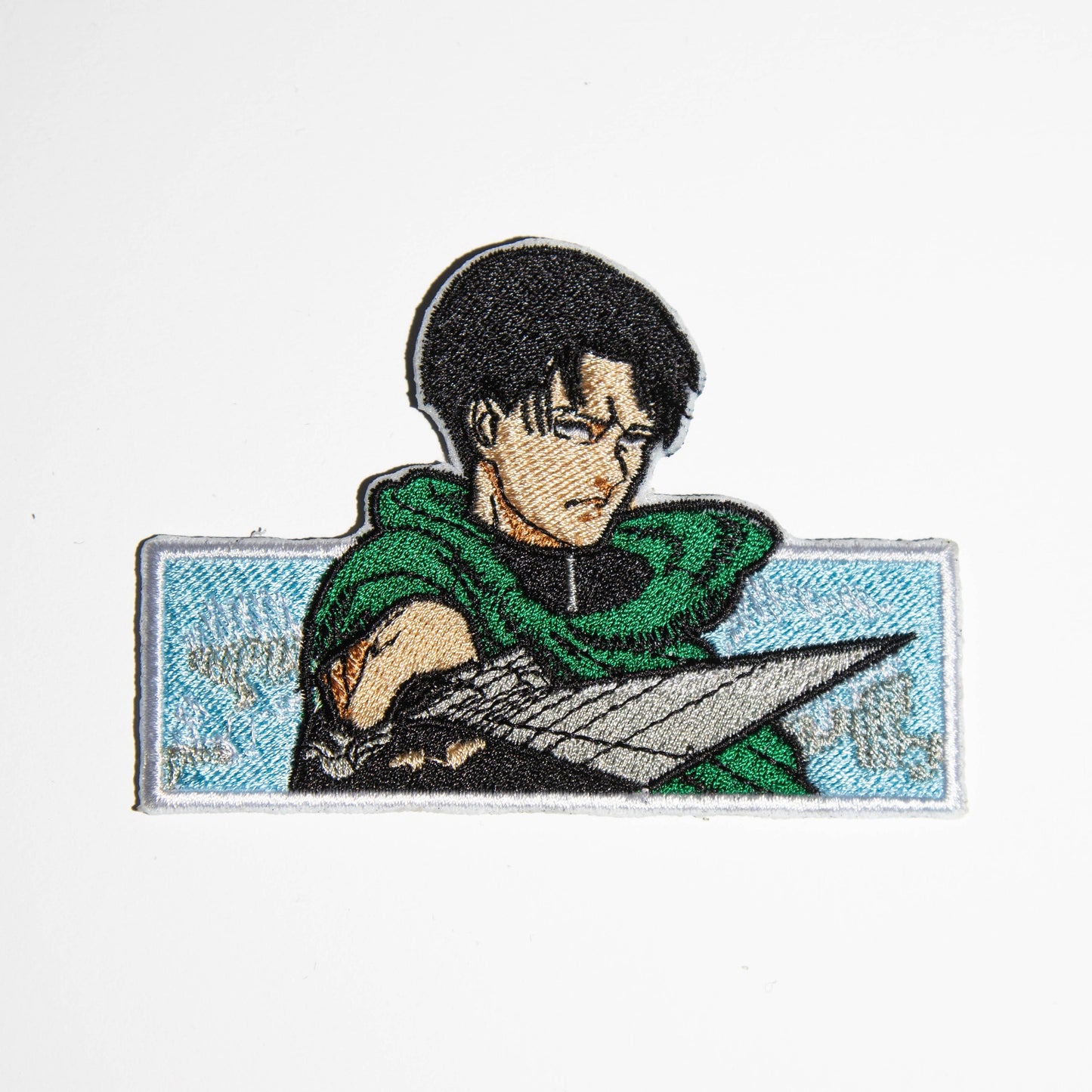 Iron on Anime Patch, Embroidered Patch, Anime Lover Gift, Sew On Patches, Manga Patch, Anime Character, Titan