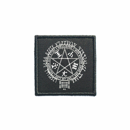 Iron on Vampire Hunter Horror Manga Embroidered Patch - Perfect for Cosplay and DIY Projects