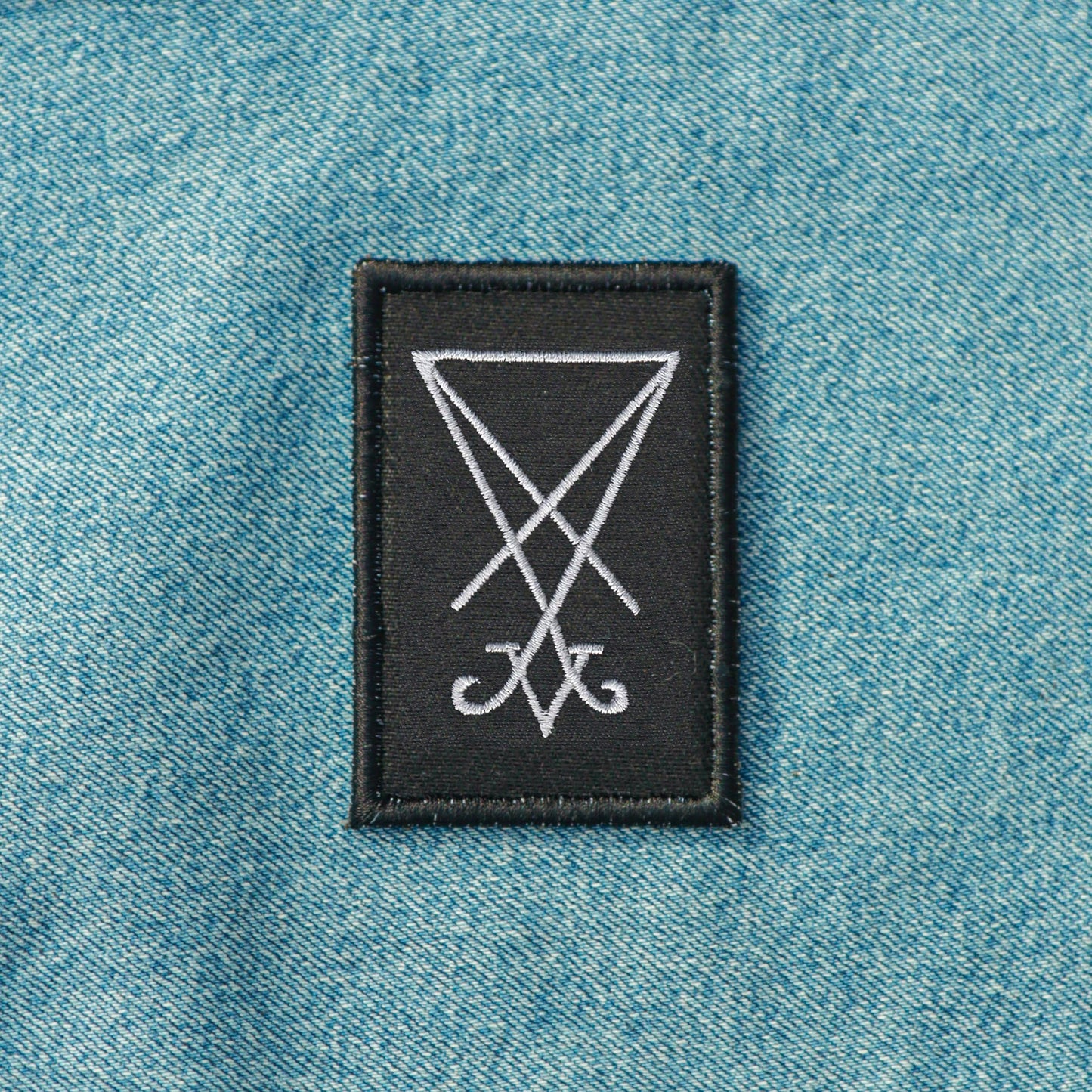 Iron On Sigil of Lucifer Patch DIY Embroidered Patch, Badge, Applique, Gift,Patch