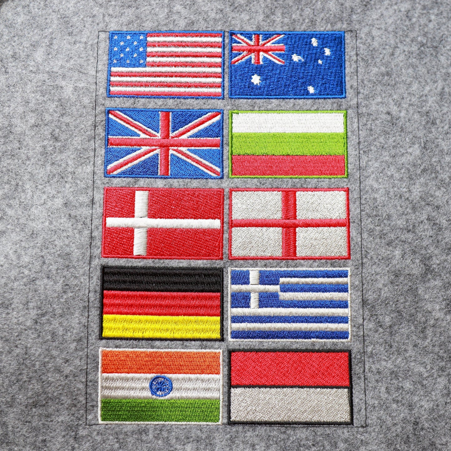 Aussie Spirit: Iron-On Australia Flag Patch, Perfect for DIY Crafts and Upcycling Projects