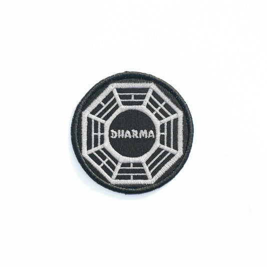 Iron On Dharma Patch DIY Embroidered Patch, Badge, Applique, Gift,Patch