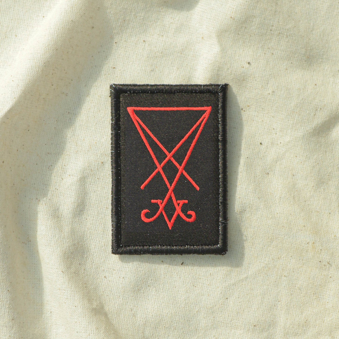 Iron On Sigil of Lucifer Patch DIY Embroidered Patch, Badge, Applique, Gift,Patch