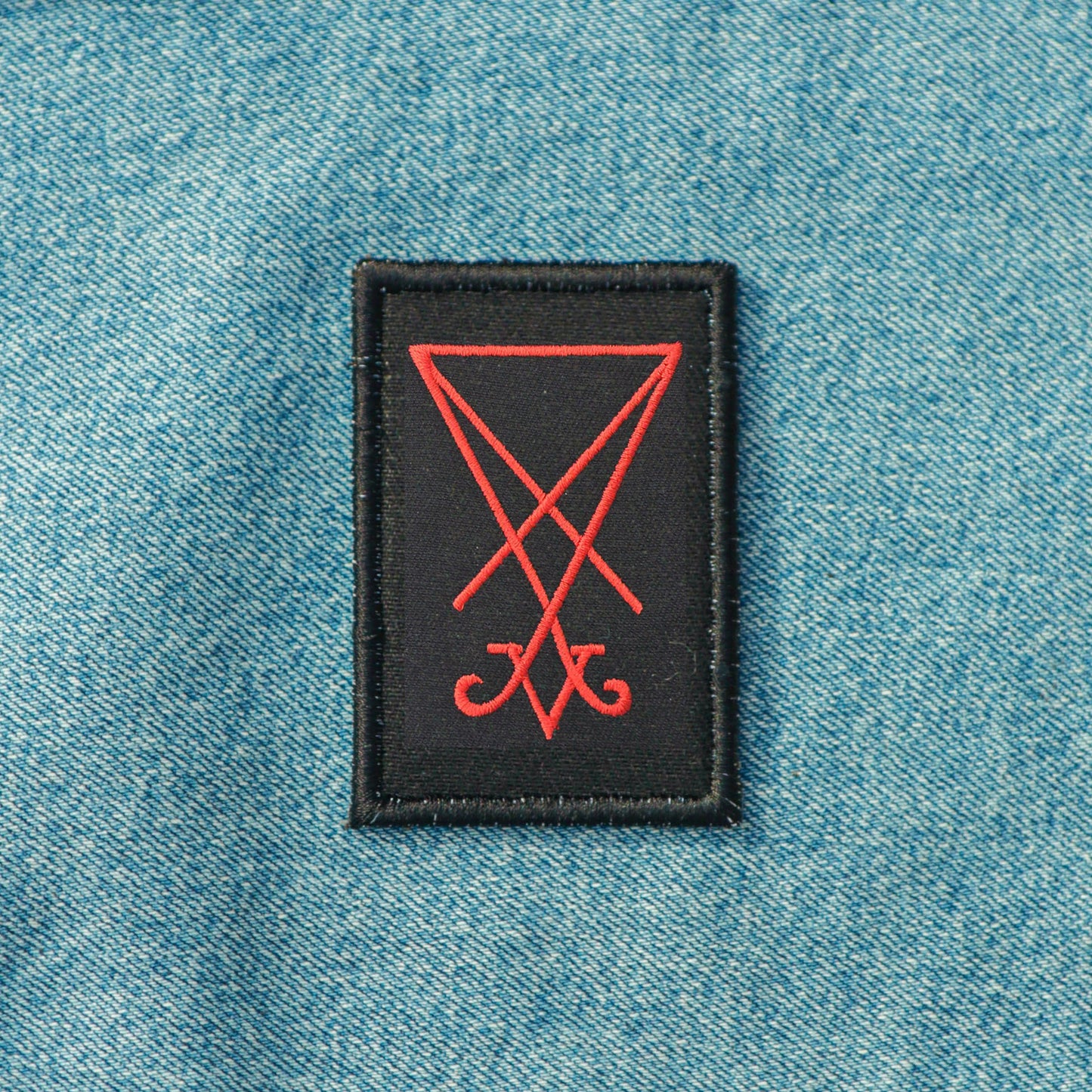 Iron On Sigil of Lucifer Patch DIY Embroidered Patch, Badge, Applique, Gift,Patch