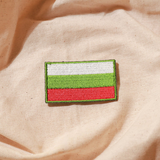 Show Your Bulgarian Spirit with our Bulgaria Flag Patch - High-Quality Embroidered Bulgarian Emblem for DIY Crafts and DIY Projects