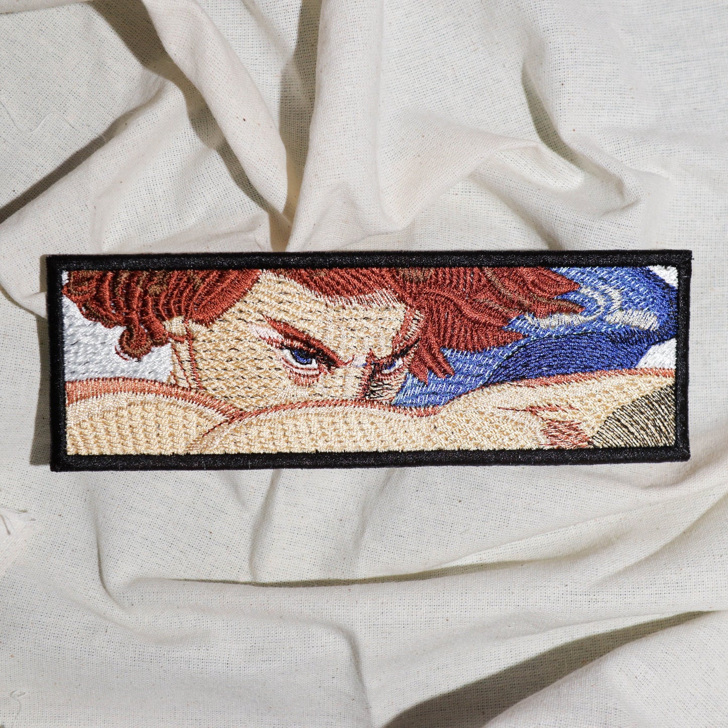 Alexandre Cabanel Inspired Fallen Angel Patch - Embroidered Iron-On Applique for Jackets, Bags, and Denim