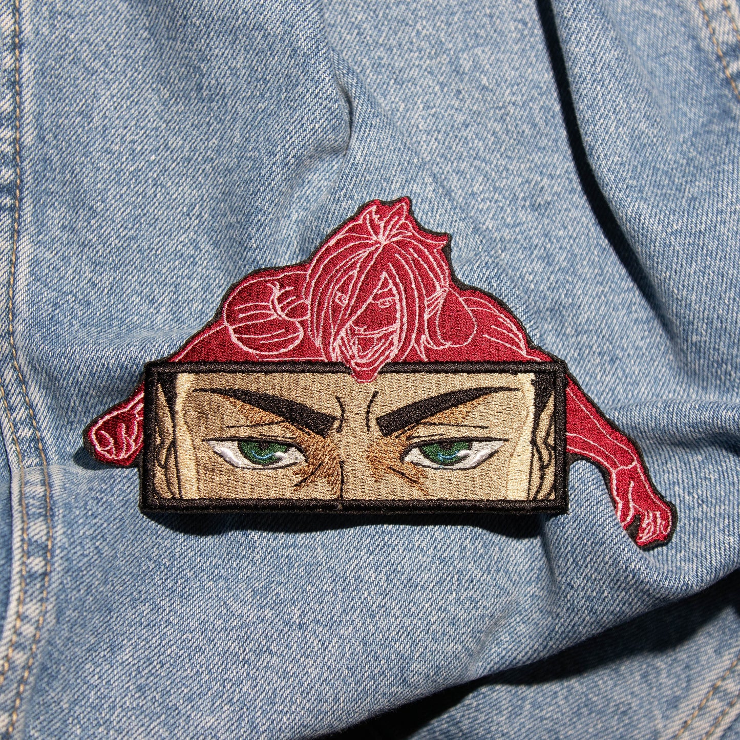 Iron on Anime Patch, Embroidered Patch, Anime Lover Gift, Sew On Patches, Manga Patch, Anime Character, Titan