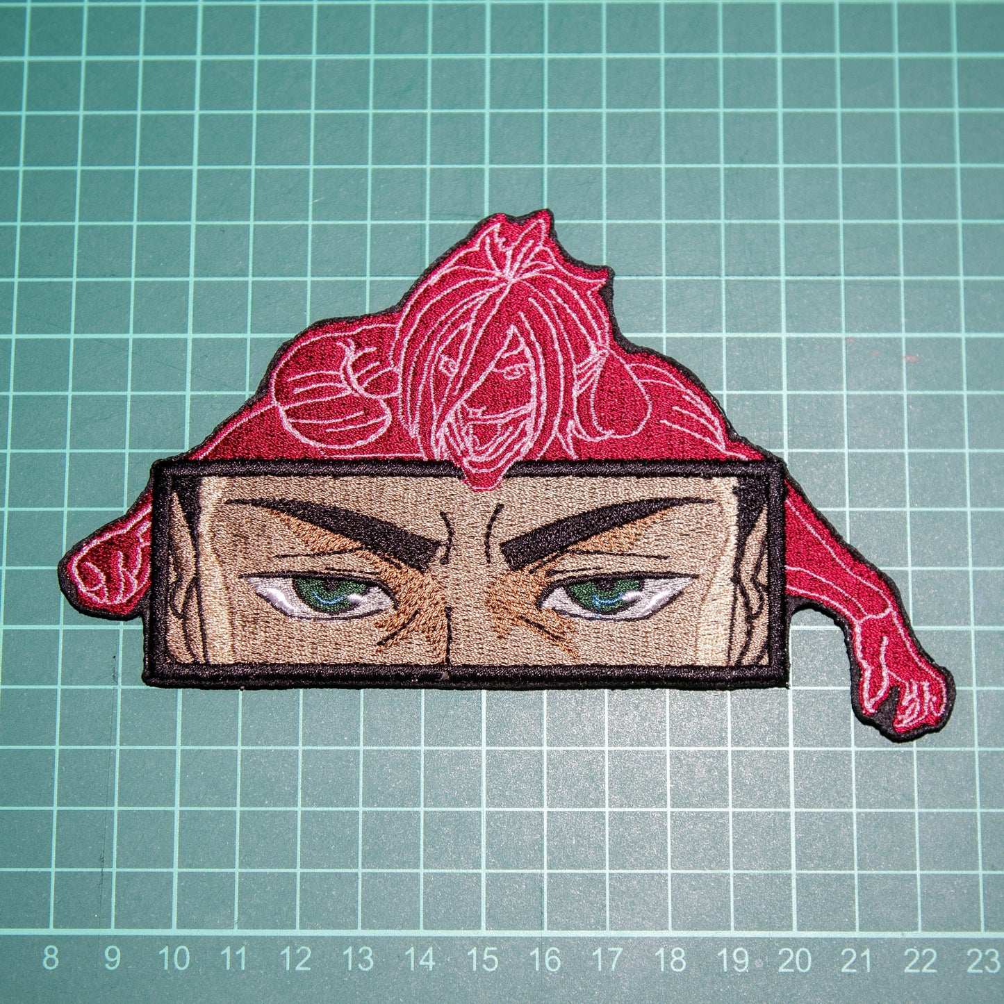 Iron on Anime Patch, Embroidered Patch, Anime Lover Gift, Sew On Patches, Manga Patch, Anime Character, Titan