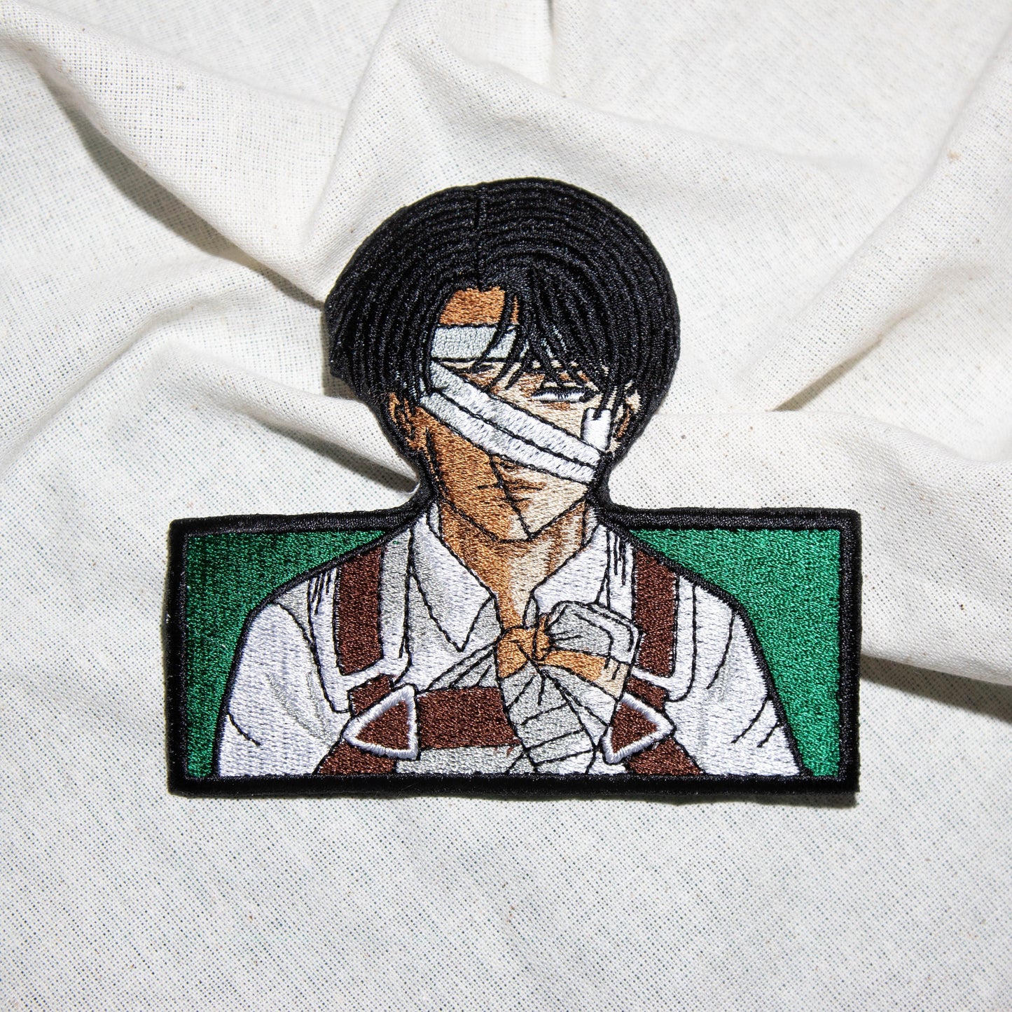 Iron on Anime Patch, Embroidered Patch, Anime Lover Gift, Sew On Patches, Manga Patch, Anime Character, Titan