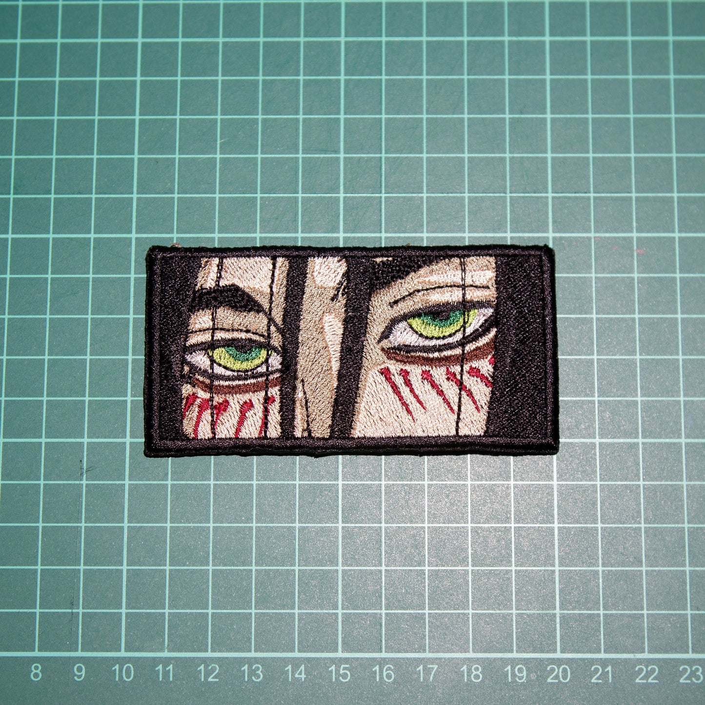 Iron on Anime Patch, Embroidered Patch, Anime Lover Gift, Sew On Patches, Manga Patch, Anime Character, Titan