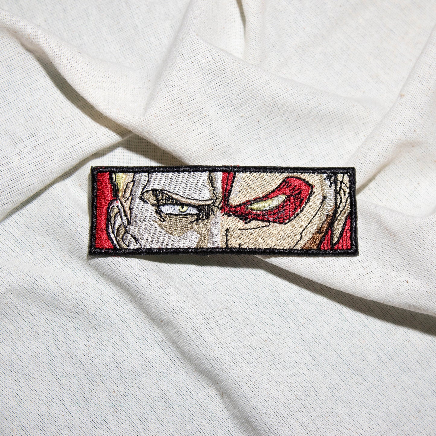 Iron on Anime Patch, Embroidered Patch, Anime Lover Gift, Sew On Patches, Manga Patch, Anime Character, Titan