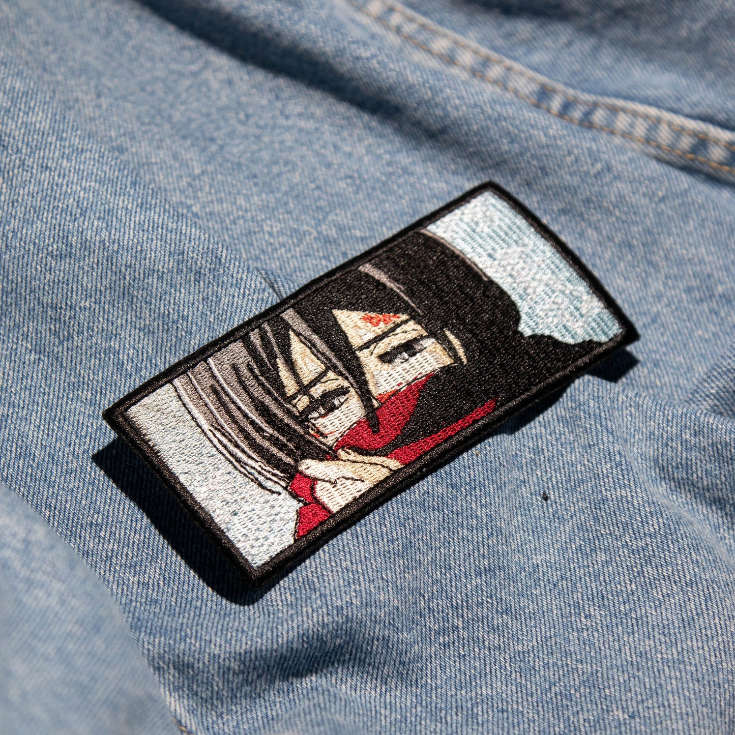 Iron on Anime Patch, Embroidered Patch, Anime Lover Gift, Sew On Patches, Manga Patch, Anime Character, Titan