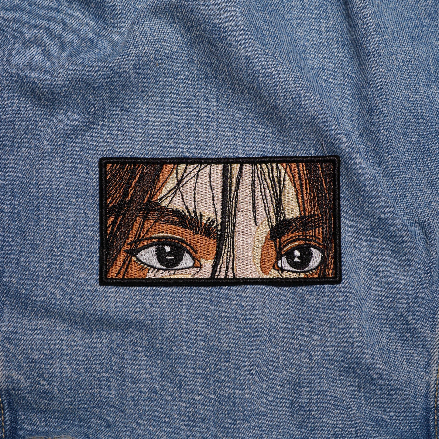 Iron on Anime Patch, Embroidered Patch, Anime Lover Gift, Sew On Patches, Manga Patch, Anime Character, Titan