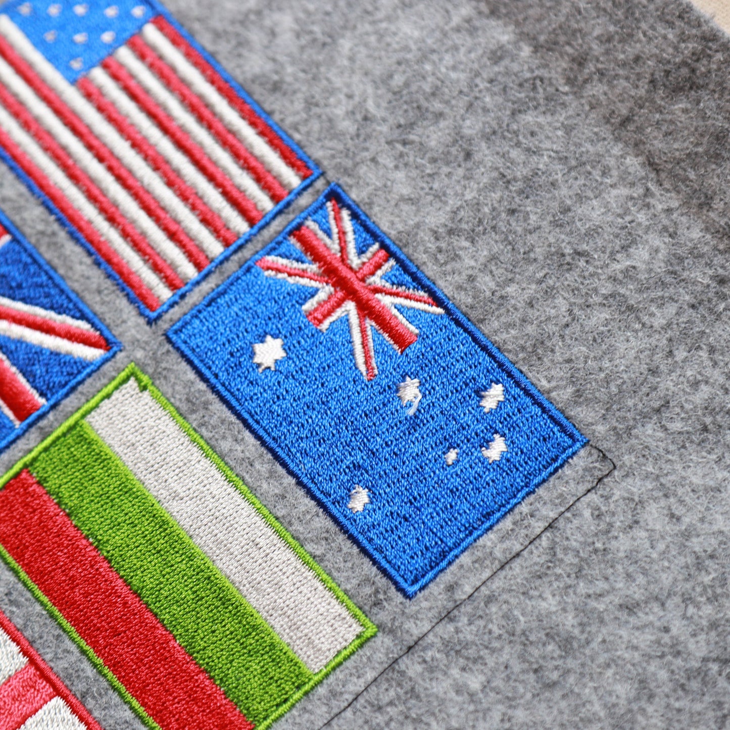 Aussie Spirit: Iron-On Australia Flag Patch, Perfect for DIY Crafts and Upcycling Projects