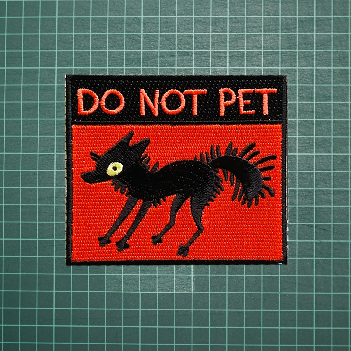 Iron on DO NOT PET Patch, Fuck off Patch, Embroidered Patch, Patch for Jackets, Badge,Meme Applique, Funny