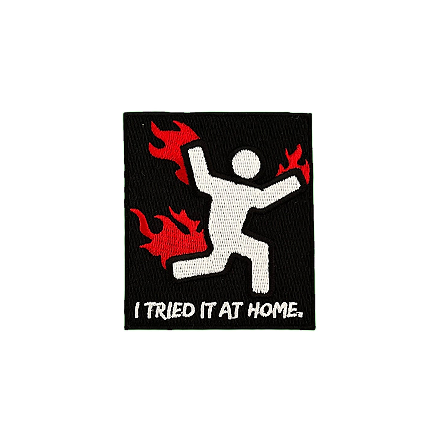 Iron on  I tried it at home for Patch, Funny Patch, Embroidered Patch, Patch for Jackets, Badge ,Meme Applique, Art